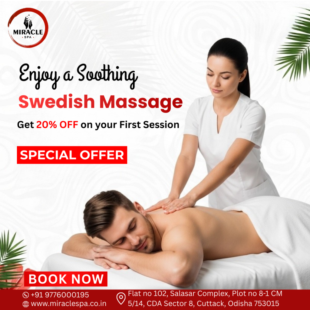 Enjoy a Soothing Swedish Massage